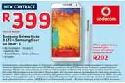 Samsung Galaxy Note 3LTE + Samsung Gear-On Smart S