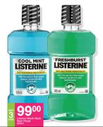 Listerine Mouth Wash Base Range-For Any 3 x 500ml