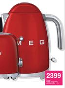 Smeg 1.7L Kettle Fiery Red KLF03RDEU 