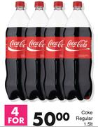 Coke Regular-For 4 x 1.5Ltr