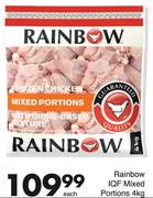 Rainbow IQF Mixed Portions-4Kg Each