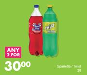 Sparletta/Twist-For Any 2 x 2Ltr