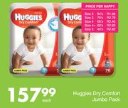 Huggies Dry Comfort Jumbo Pack-Each
