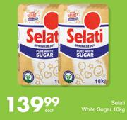 Selati White Sugar-10Kg Each