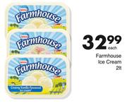 Farmhouse Ice Cream-2Ltr Each