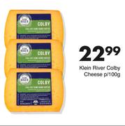 Klein River Colby Cheese-Per 100g