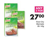Knorr Dry Marinade-For Any 3 x 28/ 43g 