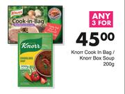 Knorr Cook In Bag/ Knorr Box Soup 200g-For Any 3