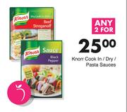 Knorr Cook In/ Dry/ Pasta Sauces-For Any 2