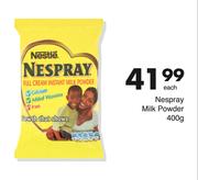 Nespray Milk Powder-400g Each