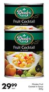 Rhodes Fruit Cocktail In Syrup-825g Each