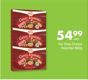 De Vries Choice Assorted-800g Each