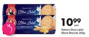 Bakers Blue Label Marie Biscuits-200g Each