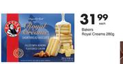 Bakers Royal Creams-280g Each