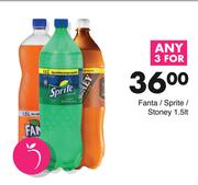 Fanta/Sprite/Stoney-For Any 3 x 1.5Ltr
