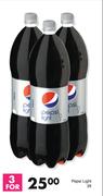 Pepsi Light-For 3 x 2Ltr