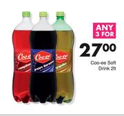 Coo-ee Soft Drink-For Any 3 x 2Ltr