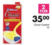 Clover Custard-For 2 x 1Ltr