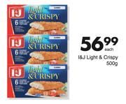 I&J Light & Crispy-500g Each