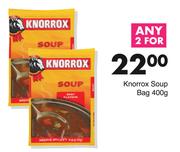 Knorrox Soup Bag-For Any 2 x 400g