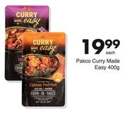 Pakco Curry Made Easy-400g Each