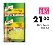 Knorr Packet Soup-For Any 5 x 50g