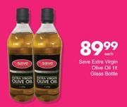 Save Extra Virgin Olive Oil Glass Bottle-1L Each
