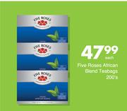 Five Roses African Blend Teabags-200's Each