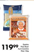Spekko Rice Blue/Aunt Caroline Rice-10Kg