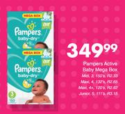 Pampers Active Baby Mega Box