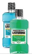 Listerine Mouthwash Base Range-For Any 2 x 500ml