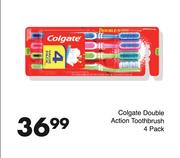 Colgate Double Action Toothbrush 4 Pack