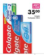 Colgate Toothpaste-For Any 3 x 100ml