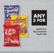 Nestle Fun Bag Smarties / Tex / Kitkat-For Any 3