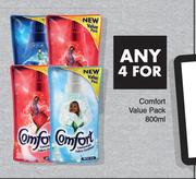 Comfort Value Pack-For Any 4 x 800ml