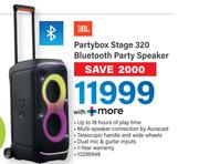 JBL Partybox Stage 320 Bluetooth Party Speaker