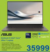 Asus Zenbook S Intel Core Ultra 7 Laptop