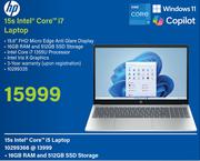 HP 15s Intel Core i5 Laptop