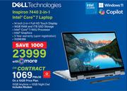 Dell Inspiron 7440 2 In 1 Intel Core 7 Laptop-On 10GB Price Plan