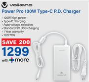 Volkano Power Pro 100W Type-C P.D Charger
