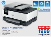 HP Officejet Pro 8123 Printer