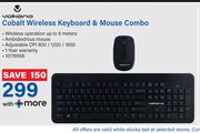 Volkano Cobalt Wireless Keyboard & Mouse Combo