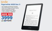 Kindle Paper White 16GB Gen 11