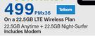 Samsung Galaxy Tab S9 FE WiFi-On 22.5GB LTE Wireless Plan