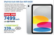 Apple iPad 10.9" 10th Gen WiFi 64GB