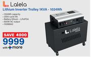 Lalela Lithium Inverter Trolley 1 KVA 1024Wh