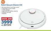 MI Robot Vacuum Cleanser S10