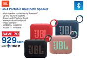 JBL Go 4 Portable Bluetooth Speakers-Each