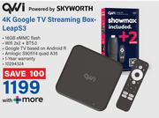 Skyworth 4K Google TV Streaming Box-LeapS3
