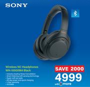 Sony Wireless NC Headphone WH-1000XM4 (Black)